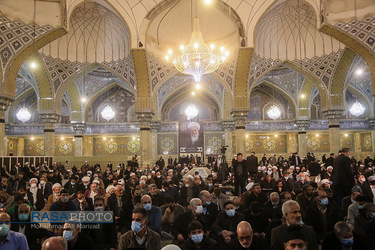 مراسم ختم حضرت آیت الله صافی گلپایگانی از طرف رهبر انقلاب