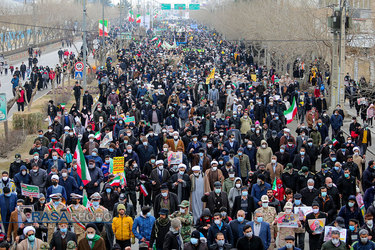 راهپیمایی یوم الله ۲۲ بهمن در بجنورد