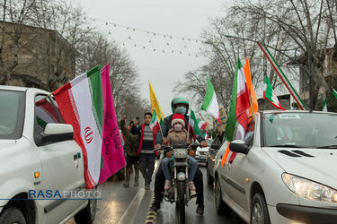 راهپیمایی ۲۲ بهمن در گرگان