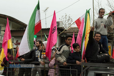 راهپیمایی ۲۲ بهمن در گرگان