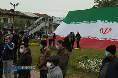 راهپیمایی ۲۲ بهمن در گرگان