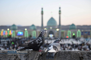 جشن بزرگ شب نیمه شعبان در مسجد مقدس جمکران