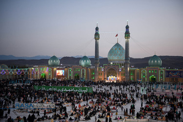 جشن بزرگ شب نیمه شعبان در مسجد مقدس جمکران