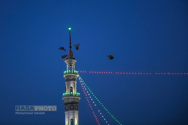 جشن بزرگ شب نیمه شعبان در مسجد مقدس جمکران