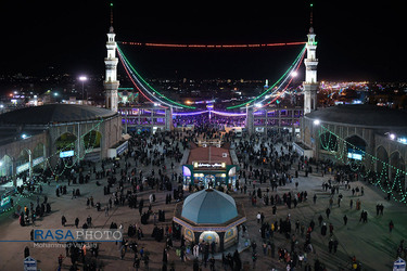 جشن بزرگ شب نیمه شعبان در مسجد مقدس جمکران