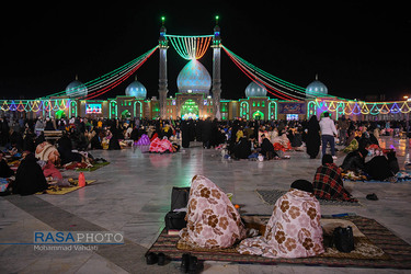 جشن بزرگ شب نیمه شعبان در مسجد مقدس جمکران