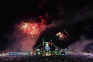 جشن بزرگ شب نیمه شعبان در مسجد مقدس جمکران