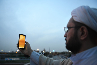 استهلال ماه مبارک رمضان در قم