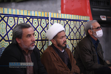 مراسم بزرگداشت شهدای حرم رضوی توسط مهاجرین افغانستانی