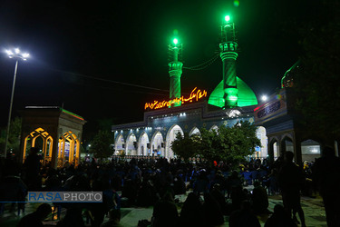 احیاء شب ۲۳ ماه مبارک رمضان در جوار امامزاده عبدالله (ع) گرگان