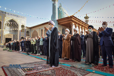 اقامه نماز عید سعید فطر در شیراز