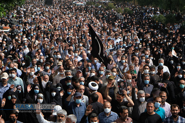 تشییع پیکر پاک شهید صیاد خدایی در تهران