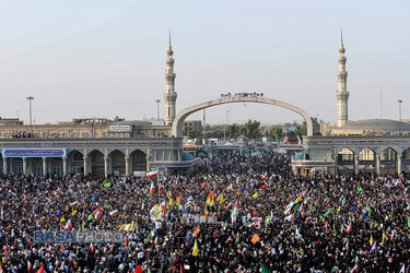 اجتماع عظیم سلام فرمانده در مسجد مقدس جمکران