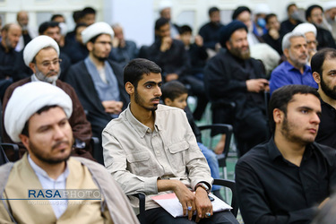 عزاداری روز شهادت حضرت امام محمد باقر (علیه السلام) در دفتر رهبری در قم