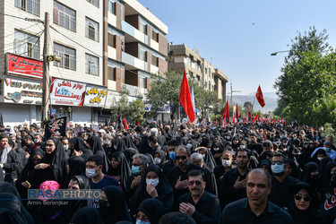 تشییع پیکر مطهر شهید مدافع حرم حاج عبدالله اسکندری در شیراز