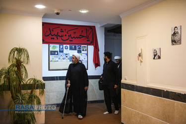 حضور حجت الاسلام والمسلمین حاج ابوالقاسم رئیس شورای هماهنگی ارتباطات رییس جمهور با حوزه در خبرگزاری رسا