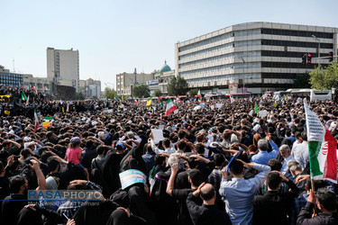 راهپیمایی مردم تهران در محکومیت آشوبگران