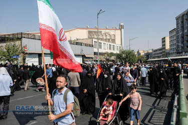 راهپیمایی مردم تهران در محکومیت آشوبگران