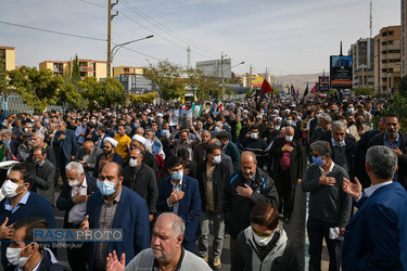 تشییع شهید مدافع امنیت حجت‌الاسلام «محمد مؤیدی» در شیراز‎‎