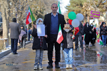 راهپیمایی ۲۲ بهمن در بجنورد