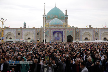 سخنرانی رهبر انقلاب در اجتماع عظیم زائران و مجاوران حرم مطهر رضوی (علیه‌السلام)