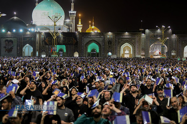 مراسم احیا شب بیست و سوم ماه مبارک رمضان در حرم مطهر رضوی