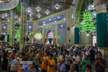 نماز عید سعید قربان در مسجد مقدس جمکران