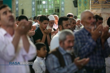 نماز عید سعید قربان در مسجد مقدس جمکران