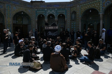 عزاداری روز شهادت حضرت امام حسن عسکری (علیه السلام) در قم