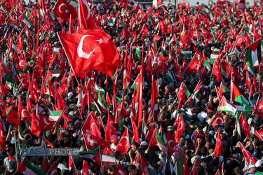 ترکیه | انزجار جهانی از جنایات رژیم کودک‌کش صهیونیستی