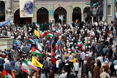 راهپیمایی یوم الله 13 آبان در قم