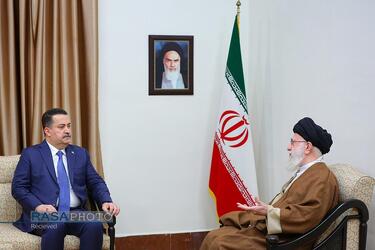 دیدار نخست‌وزیر عراق با مقام معظم رهبری