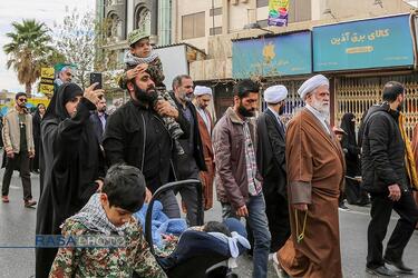 راهپیمایی محکومیت حمله تروریستی کرمان در قم