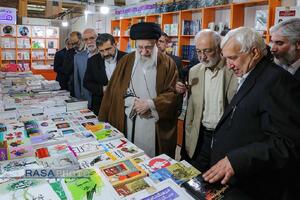 بازدید رهبر معظم انقلاب از سی و پنجمین نمایشگاه بین‌المللی کتاب تهران