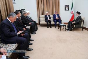 دیدار رئیس‌جمهور تاجیکستان با رهبر انقلاب
