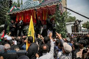 تشییع مجاهد مقاوم شهید اسماعیل هنیه در تهران