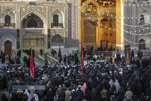 عزاداری روز شهادت حضرت امام موسی بن جعفر (علیه‌السلام) در حرم مطهر رضوی