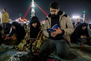 احیای شب ۲۱ ماه مبارک رمضان در مسجد مقدس جمکران