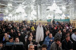 مراسم احیا شب بیست و سوم ماه مبارک رمضان در حرم مطهر رضوی