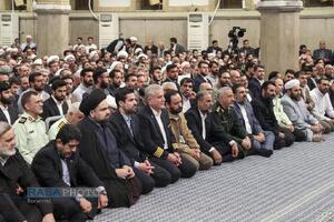 دیدار کارگزاران حج با رهبر معظم انقلاب