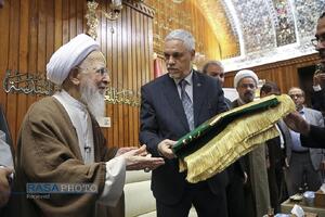 سفر حضرت آیت الله جوادی آملی به عراق