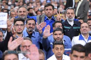 دیدار کارگران با رهبر معظم انقلاب