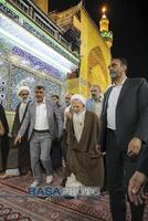 تشرف حضرت آیت الله جوادی آملی به حرم امیرالمومنین