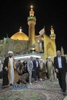 تشرف حضرت آیت الله جوادی آملی به حرم امیرالمومنین