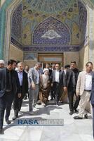 تشرف حضرت آیت الله جوادی آملی به حرم امامین عسکریین (علیهم السلام)
