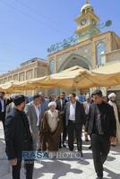 تشرف حضرت آیت الله جوادی آملی به حرم امامین عسکریین (علیهم السلام)