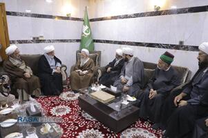 تشرف حضرت آیت‌الله جوادی آملی به حرم‌های مطهر حضرت اباعبدالله الحسین و حضرت ابوالفضل العباس (علیهما‌السلام)