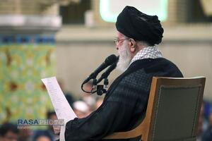 دیدار معلمان با رهبر معظم انقلاب