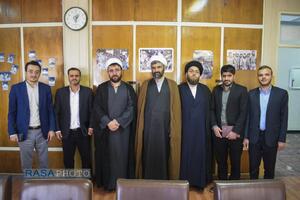 دیدار مدیرعامل رسا با رئیس سازمان بسیج طلاب، اساتید و روحانیون سپاه استان آذربایجان شرقی