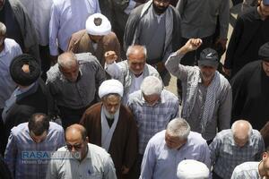 راهپیمایی مردم قم در محکومیت حمله رژیم صهیونیستی به ایران اسلامی
